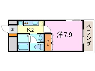 グランド－ルⅢの物件間取画像